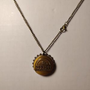 Fallout Sunset Sarsaparilla Bottlecap Necklace Official Bethesda Collectible